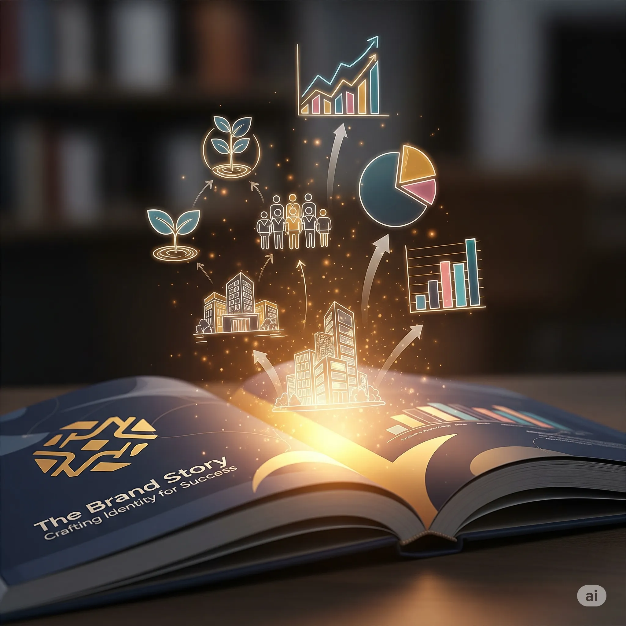 هوية بصرية فريدة، تروي قصة نجاحك